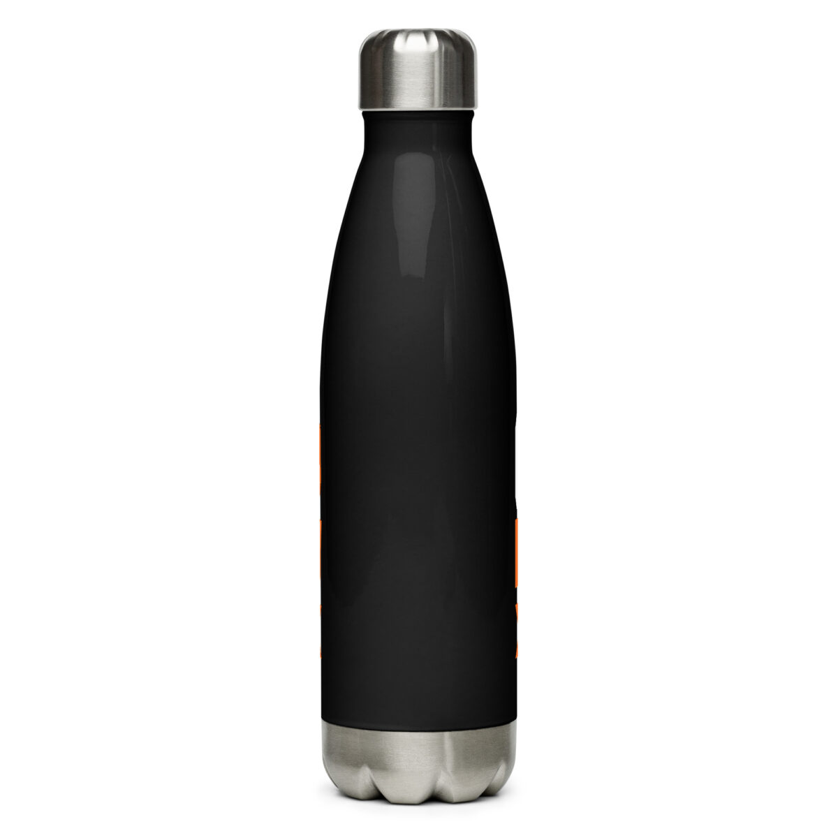 stainless steel water bottle black 17oz back 64a56a728e3c8