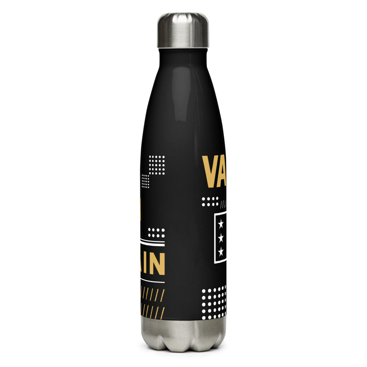 stainless steel water bottle black 17oz back 64a5931e3c330