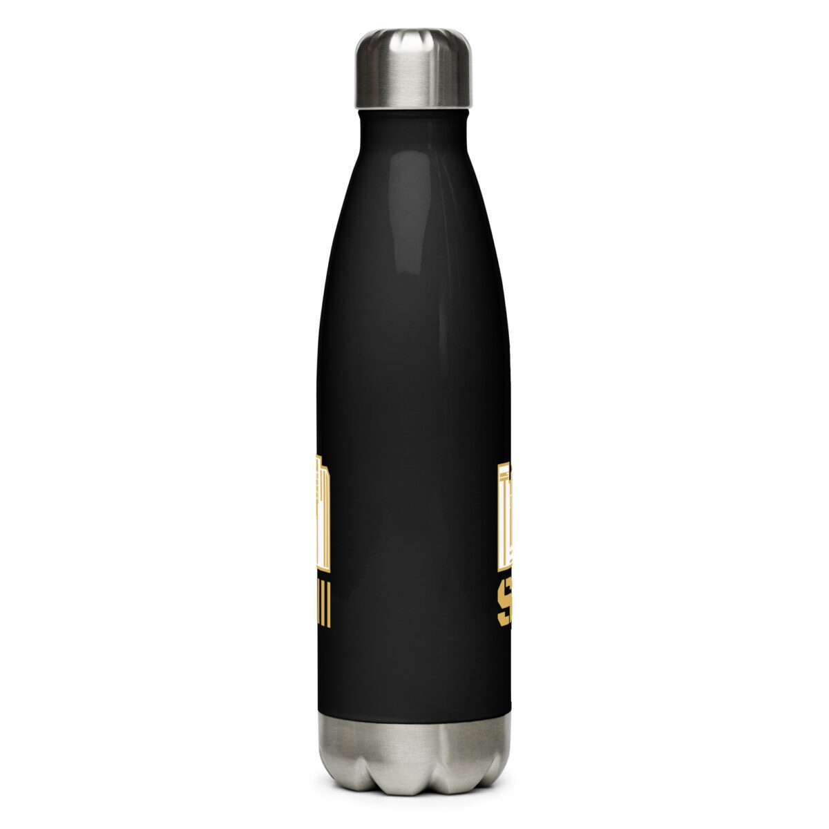 stainless steel water bottle black 17oz back 64a5984dc18ee