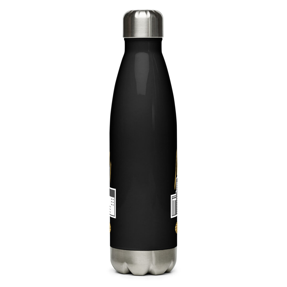 stainless steel water bottle black 17oz back 64a6926d33c83