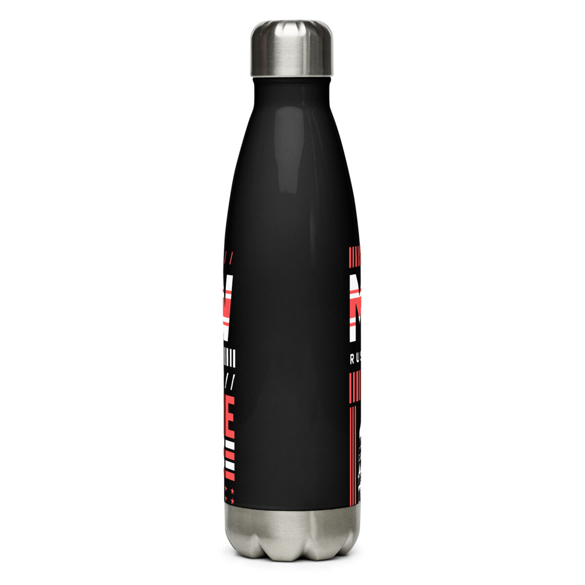 stainless steel water bottle black 17oz back 64a6981aba26f