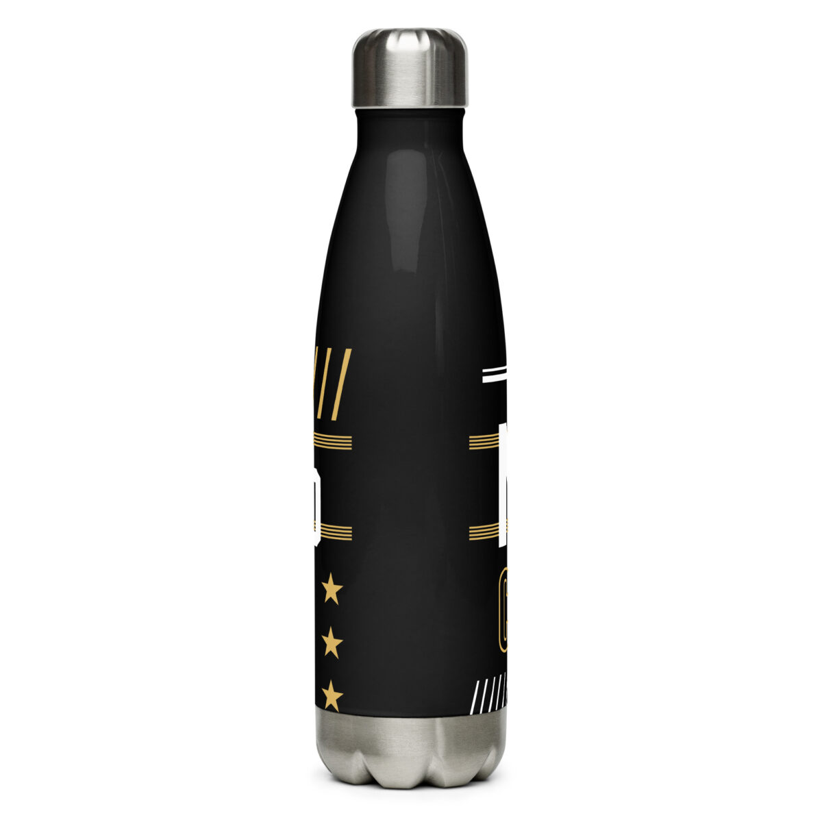 stainless steel water bottle black 17oz back 64a699dfa7c9a