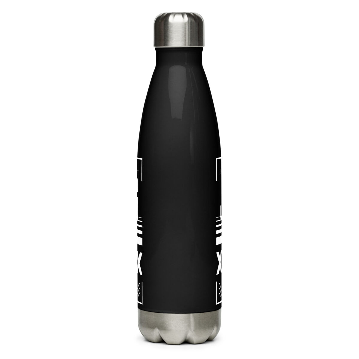 stainless steel water bottle black 17oz back 64a69ff74bf9f