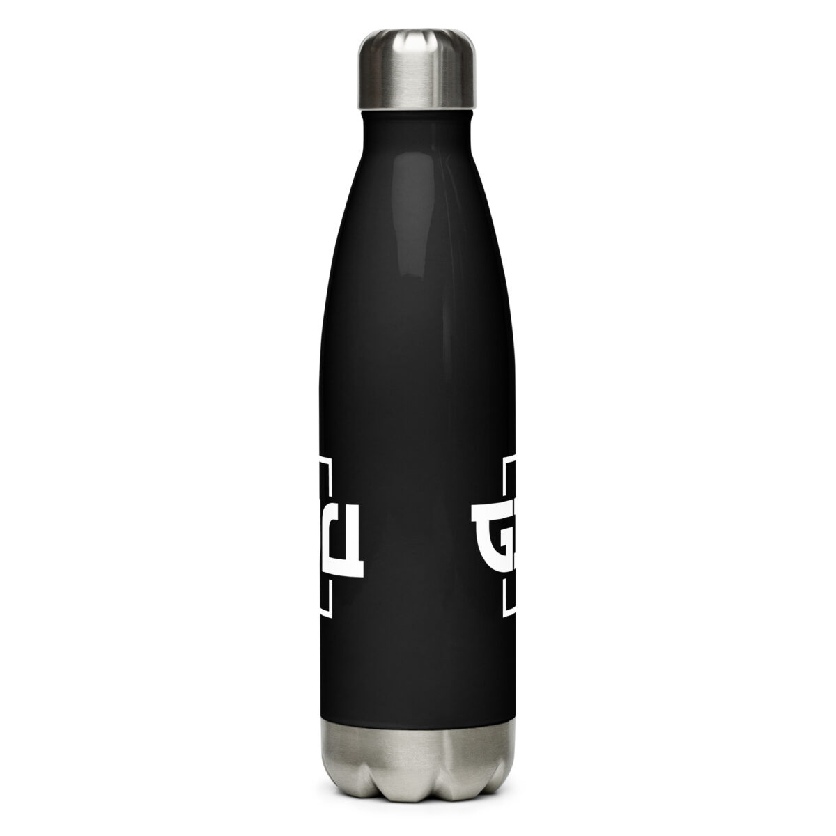 stainless steel water bottle black 17oz back 64a6a30053d76