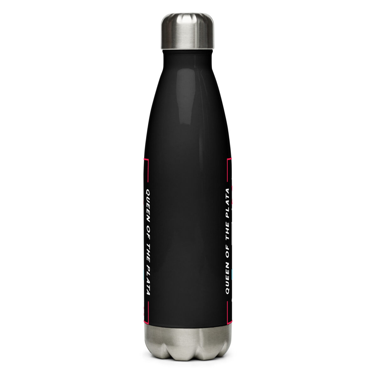 stainless steel water bottle black 17oz back 64a6af598c19e