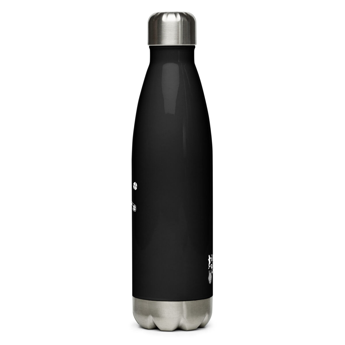 stainless steel water bottle black 17oz back 64ac37432625d