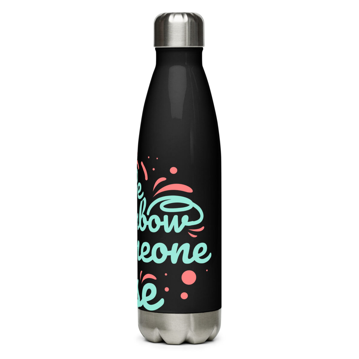 stainless steel water bottle black 17oz left 64a2ac339319c