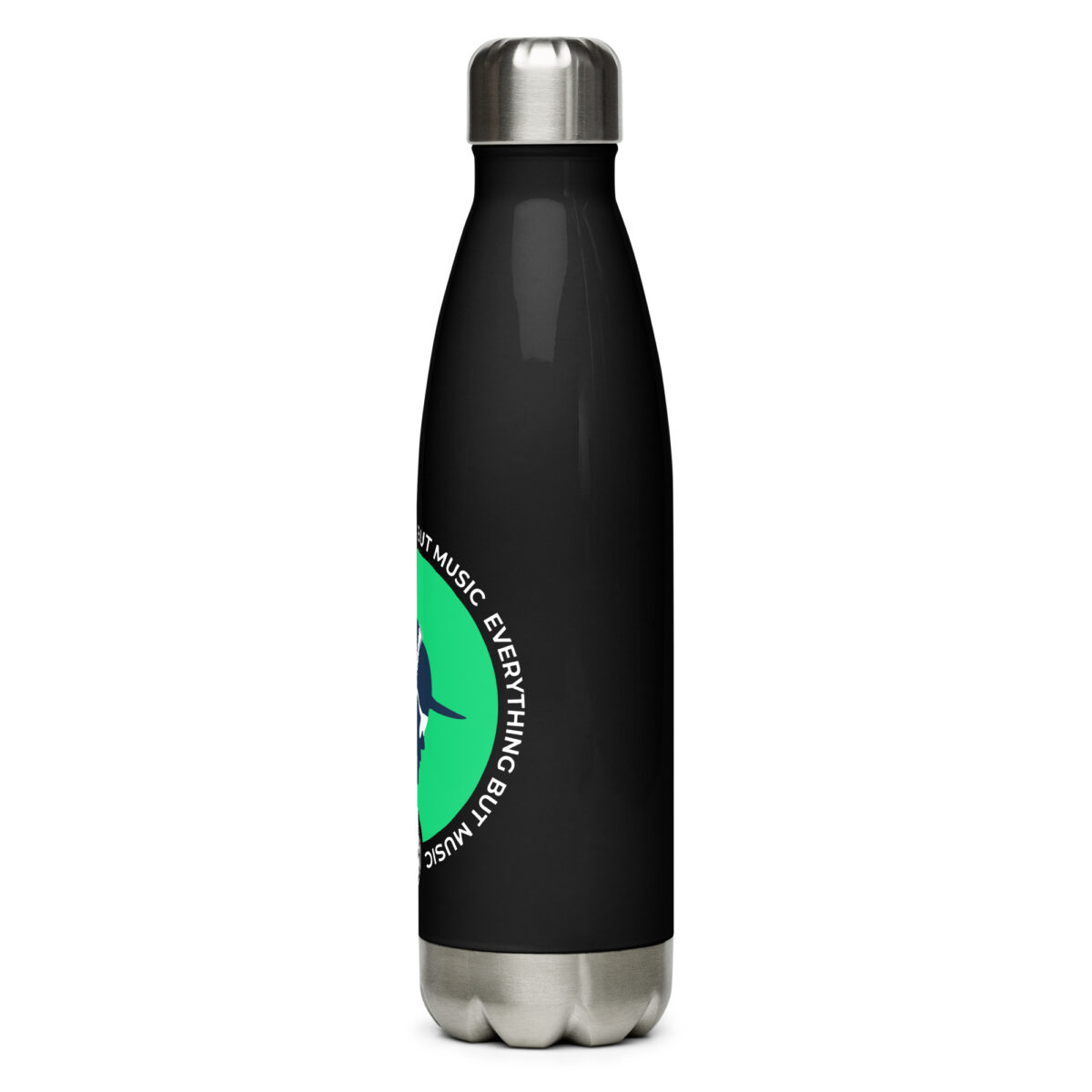 stainless steel water bottle black 17oz left 64a2b89238ba5