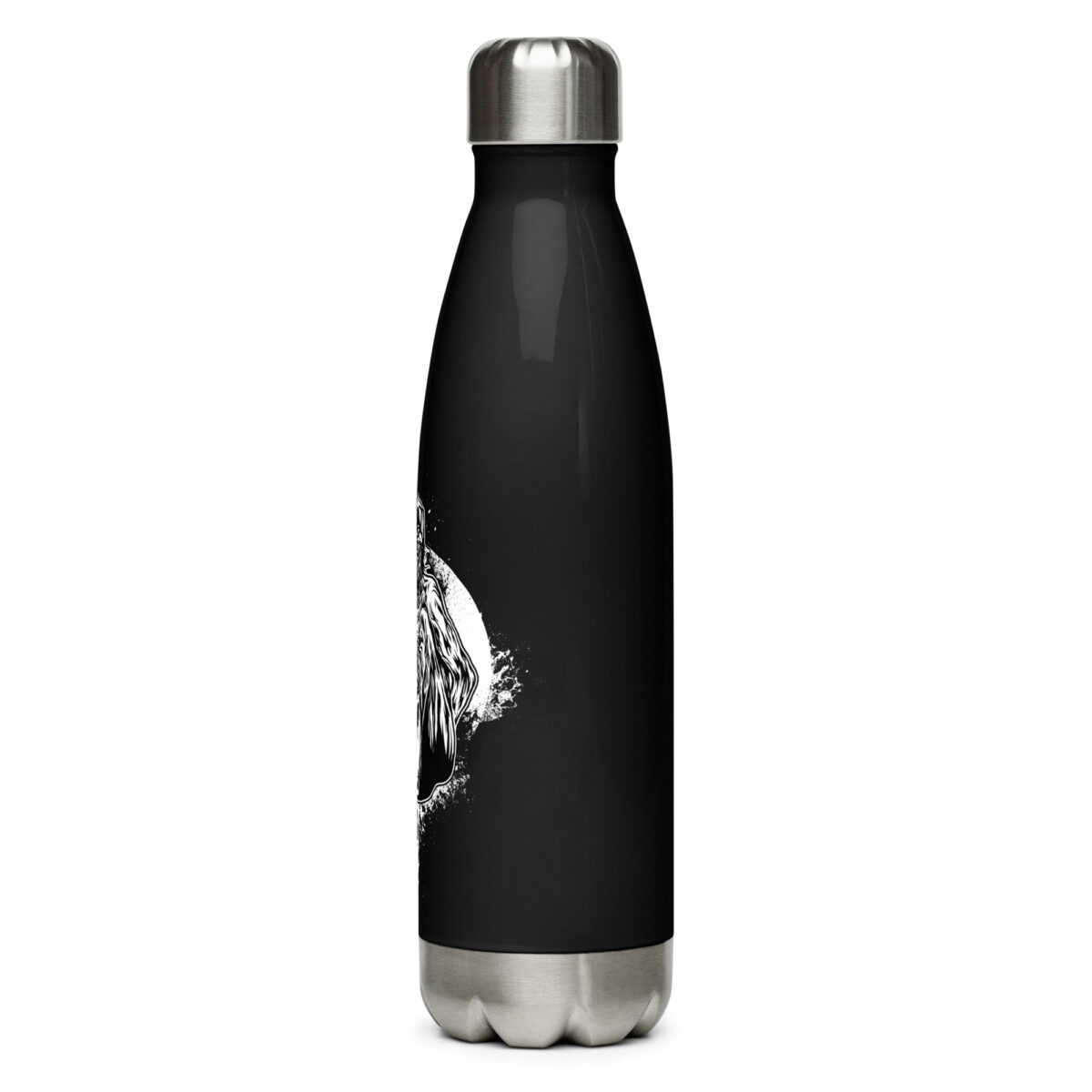 stainless steel water bottle black 17oz left 64a2c80fc14a2