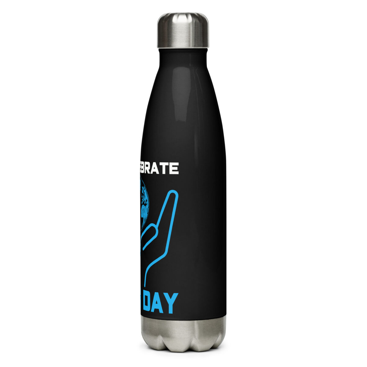 stainless steel water bottle black 17oz left 64a405afb089e