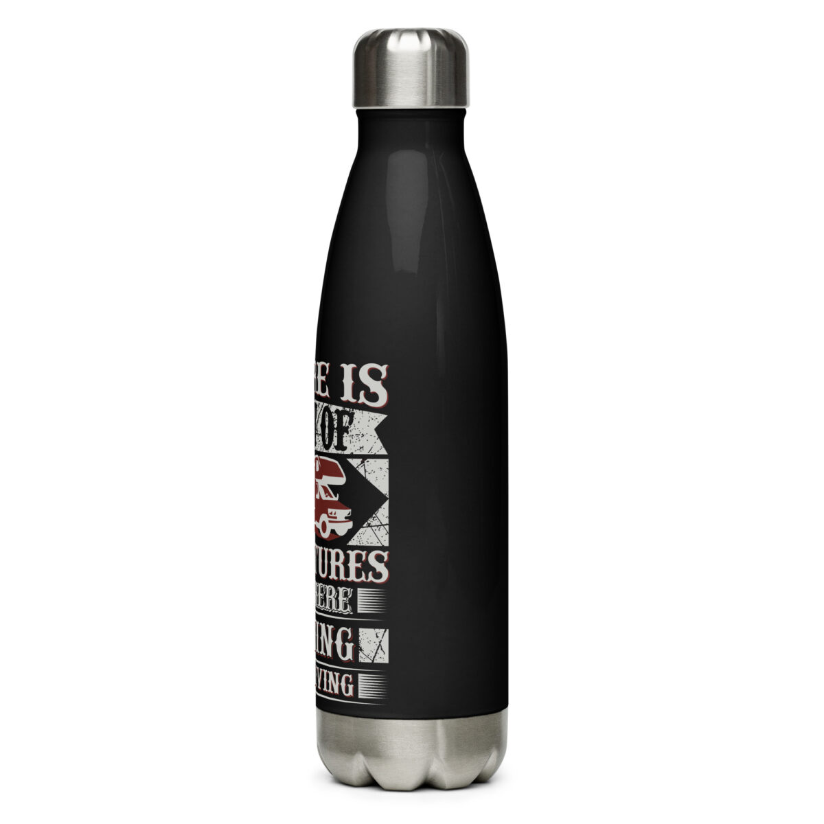 stainless steel water bottle black 17oz left 64a40bc344fab