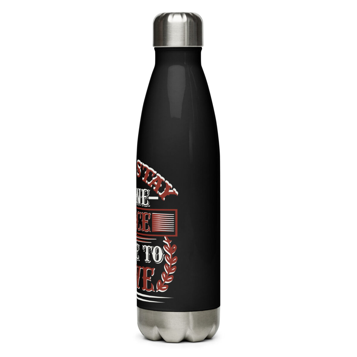 stainless steel water bottle black 17oz left 64a40c7126841