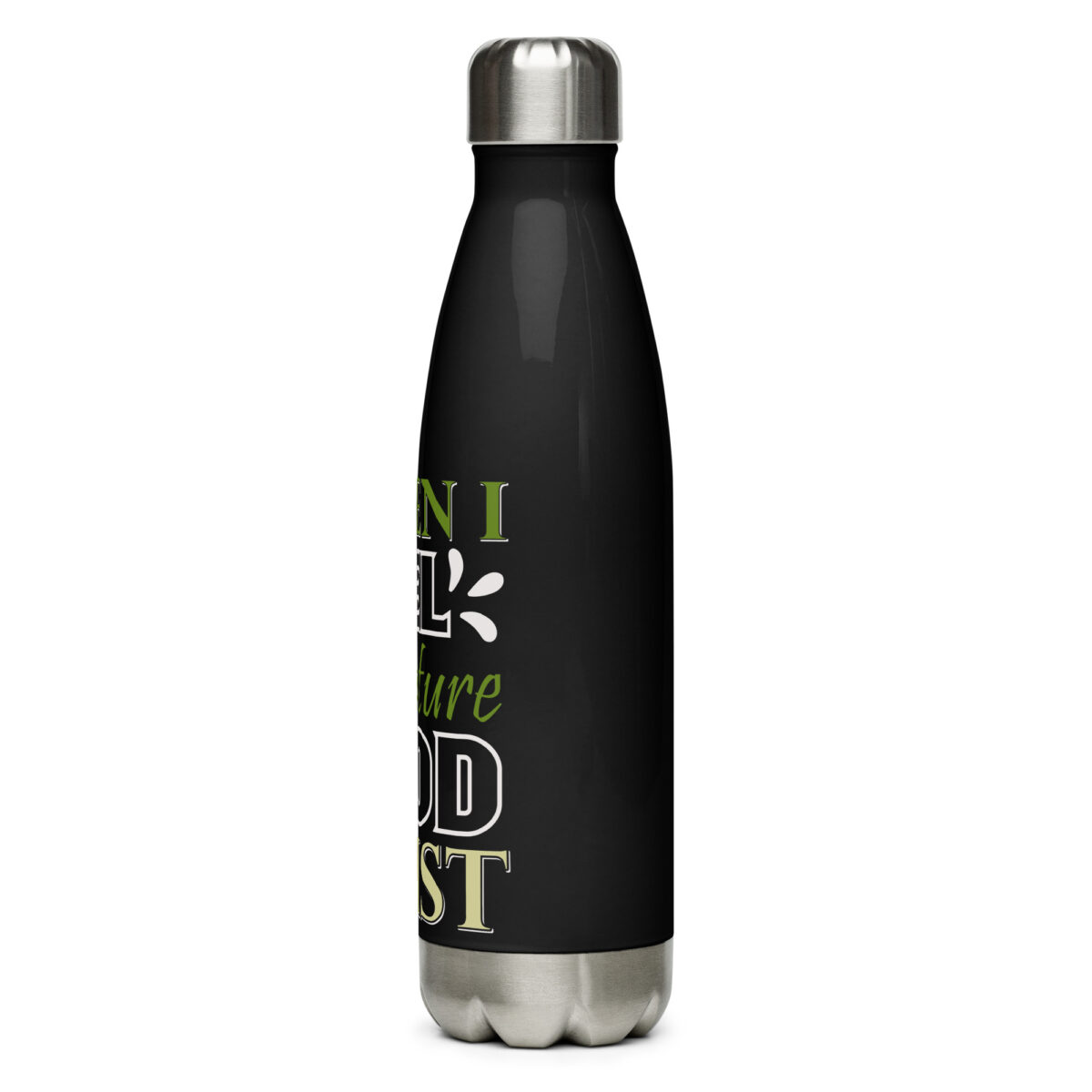 stainless steel water bottle black 17oz left 64a40d5041f64