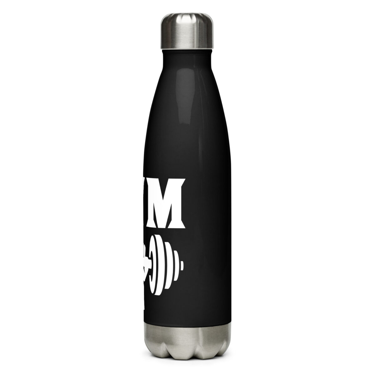stainless steel water bottle black 17oz left 64a459455342d