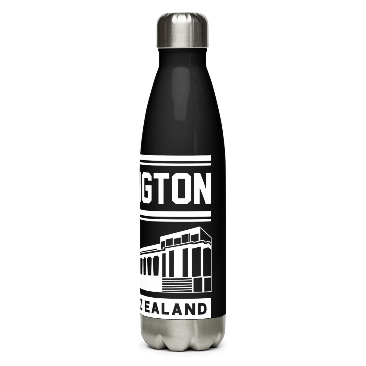 stainless steel water bottle black 17oz left 64a59190b1e23