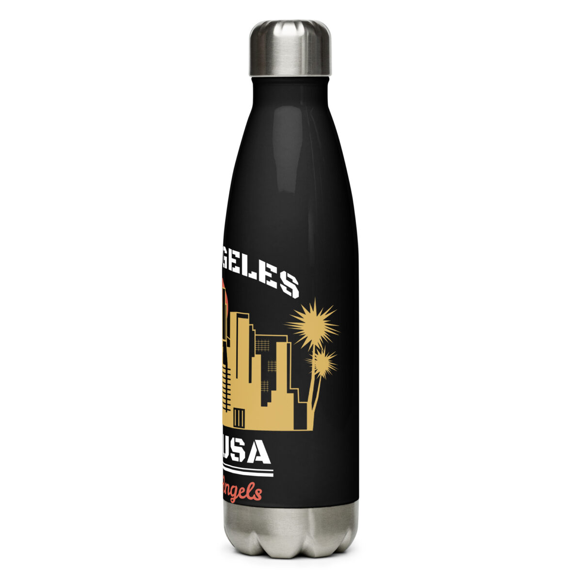 stainless steel water bottle black 17oz left 64a69c3e8998a