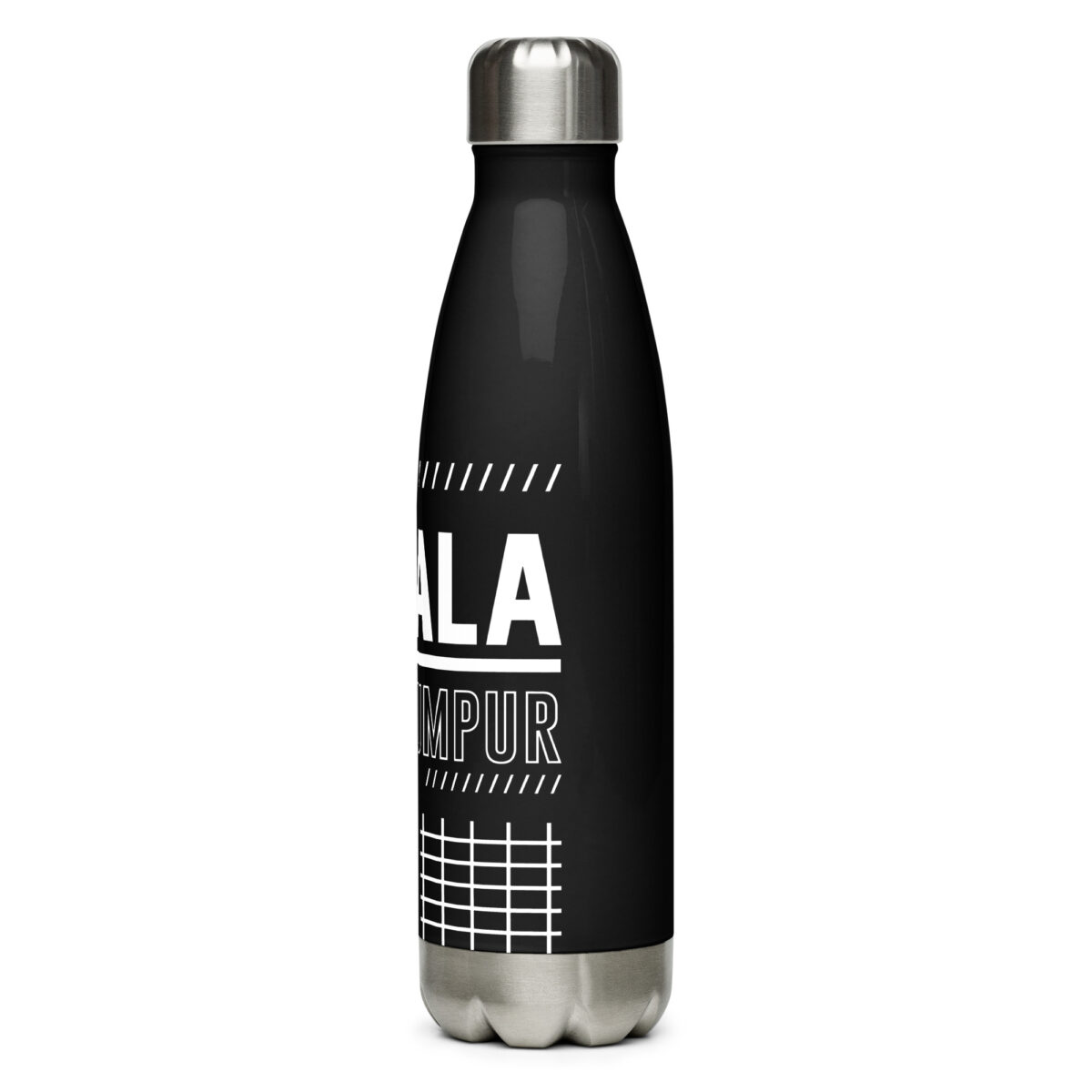 stainless steel water bottle black 17oz left 64a69f98a99d5