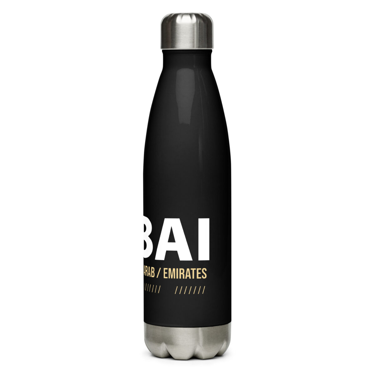 stainless steel water bottle black 17oz left 64a6a4c5586be