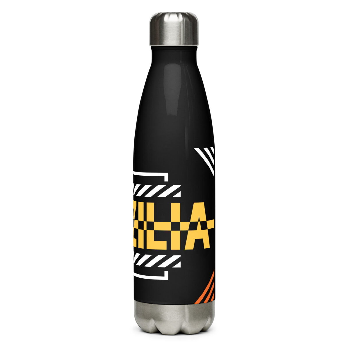 stainless steel water bottle black 17oz left 64a6b0ae61698