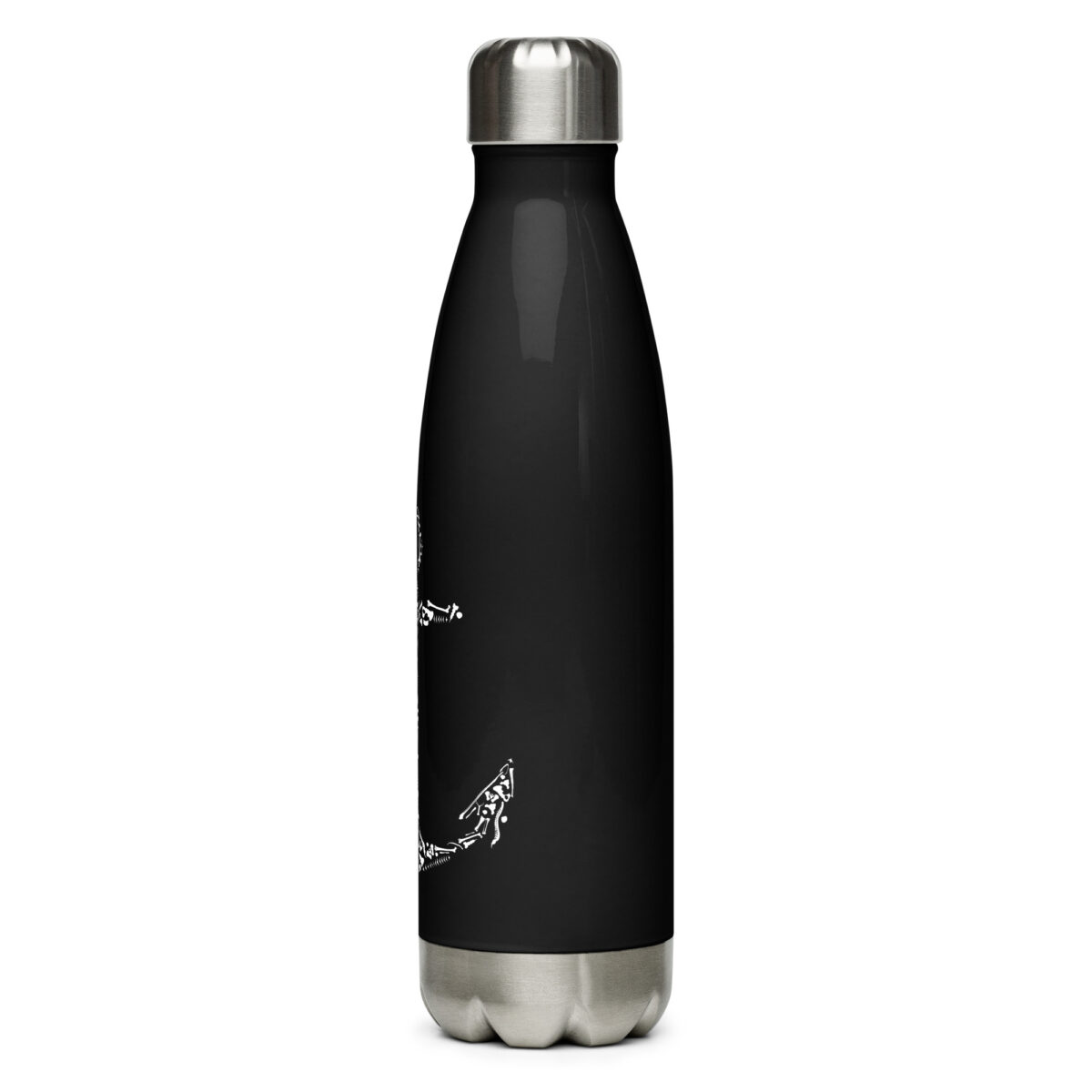 stainless steel water bottle black 17oz left 64abefeb4dee8