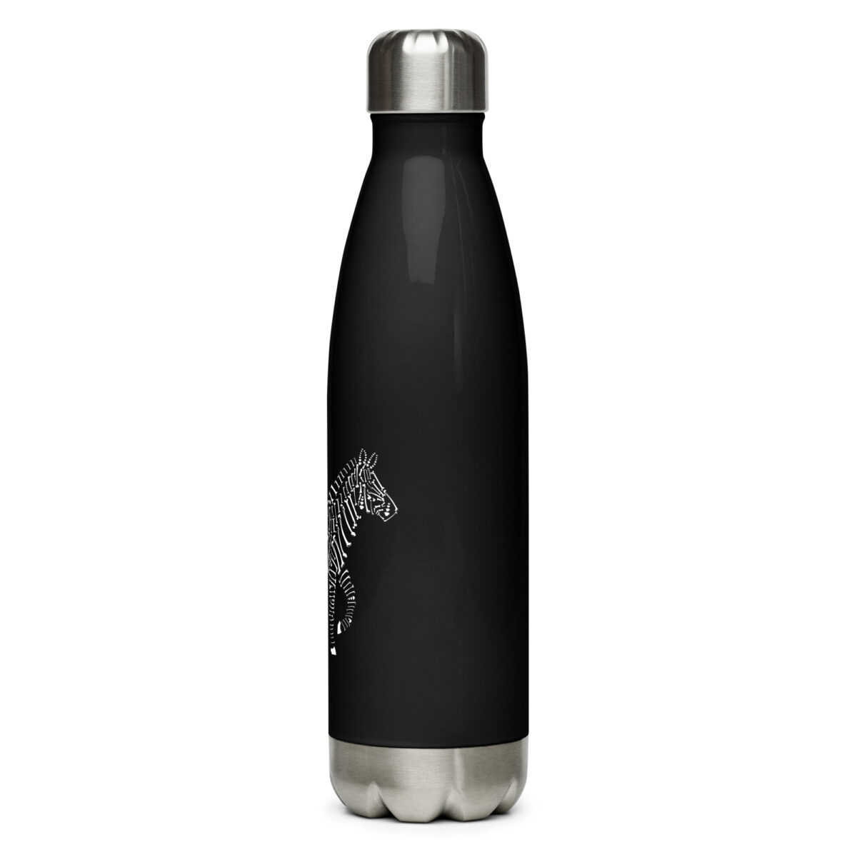 stainless steel water bottle black 17oz left 64abf08802f12