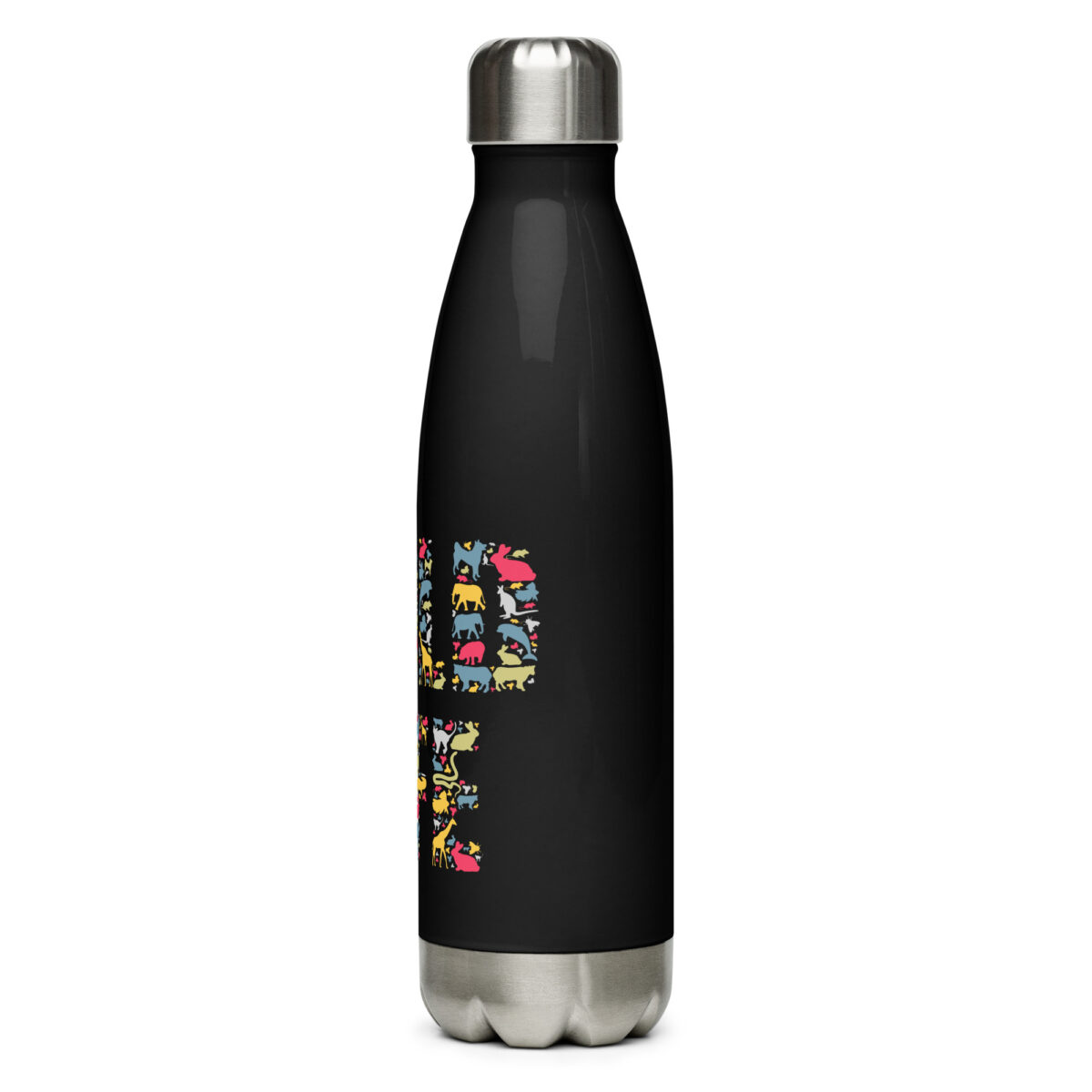 stainless steel water bottle black 17oz left 64abf1ab6998a