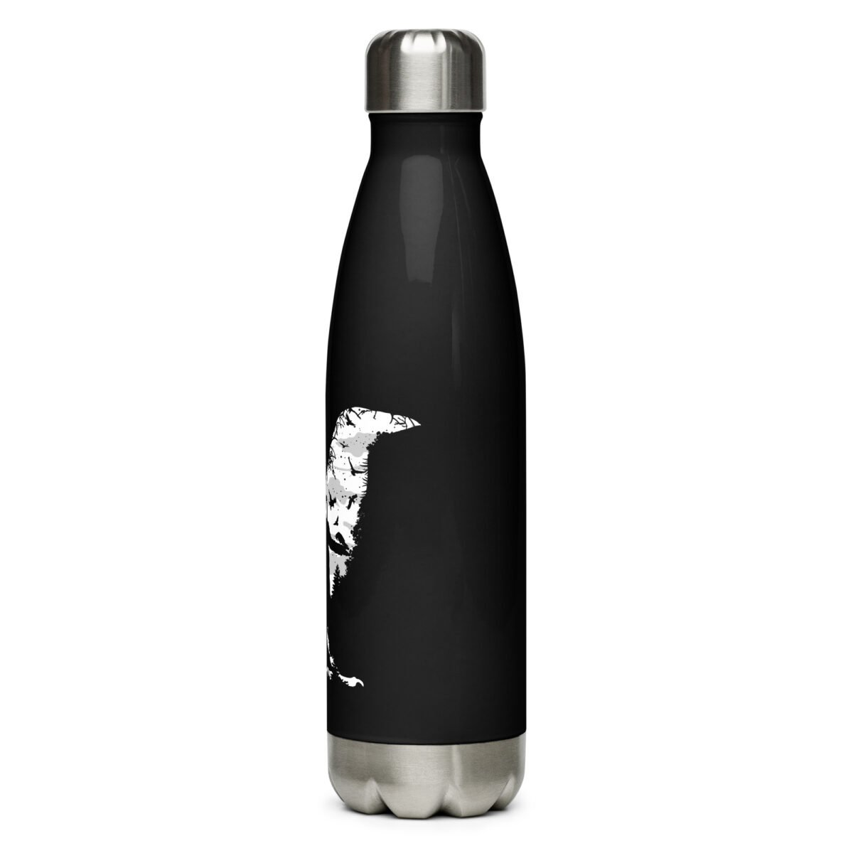 stainless steel water bottle black 17oz left 64abf635577e0