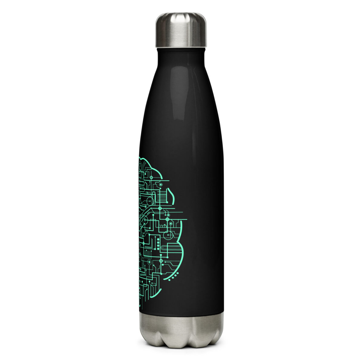 stainless steel water bottle black 17oz left 64ac2bcdaf2e2