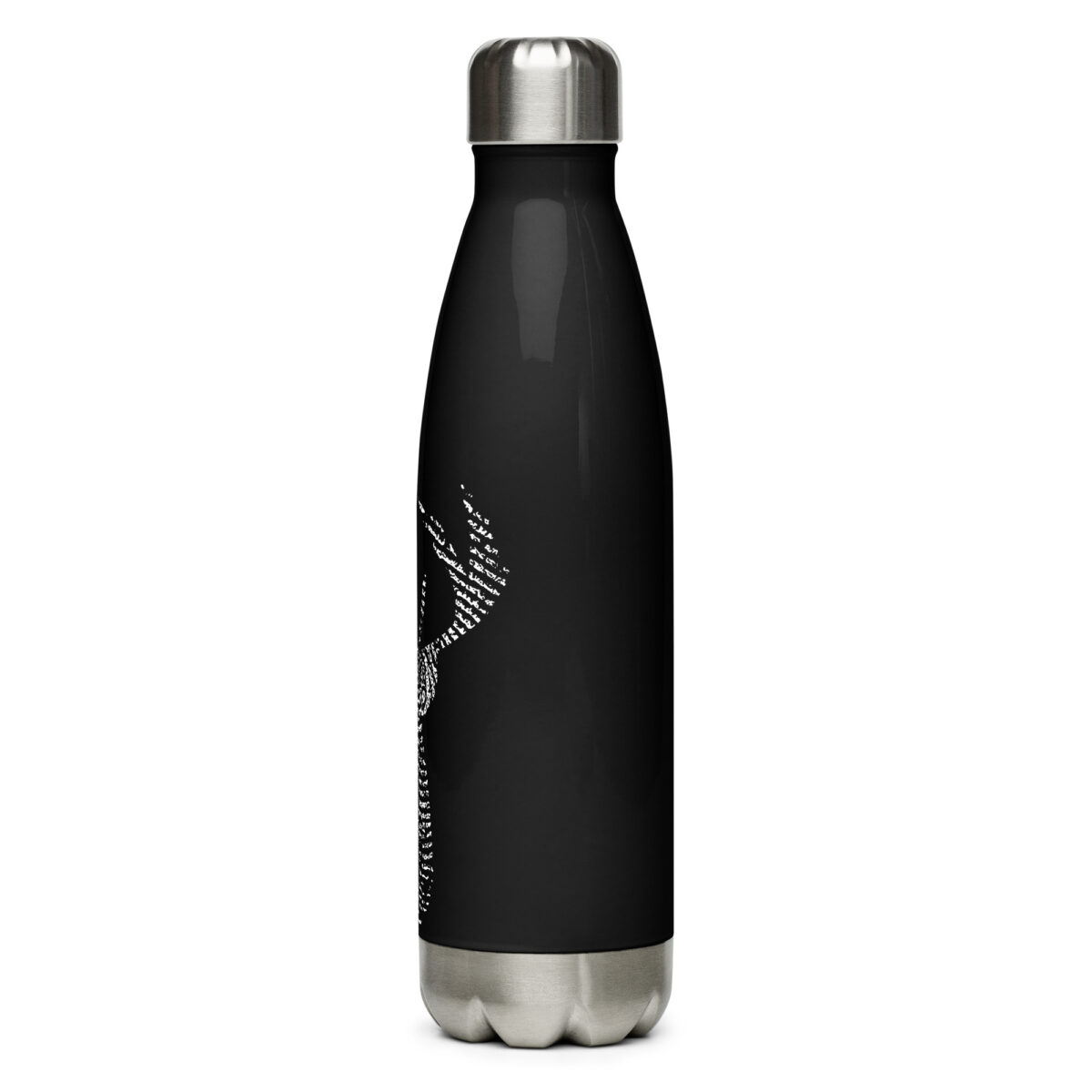 stainless steel water bottle black 17oz left 64ac2e7b8e4c5