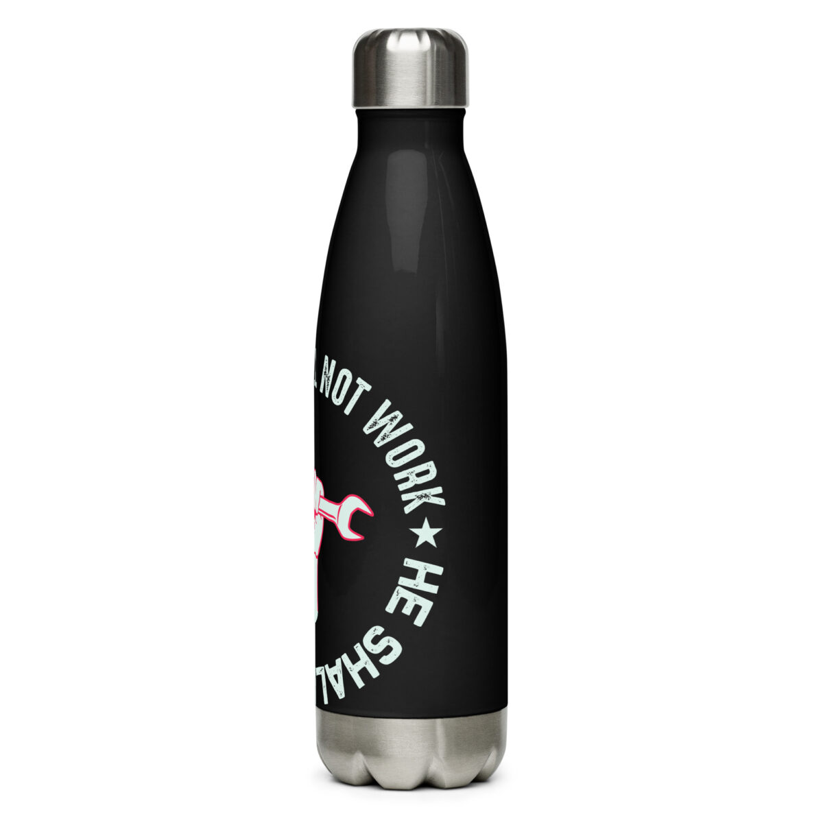 stainless steel water bottle black 17oz left 64ac39c1b18ee