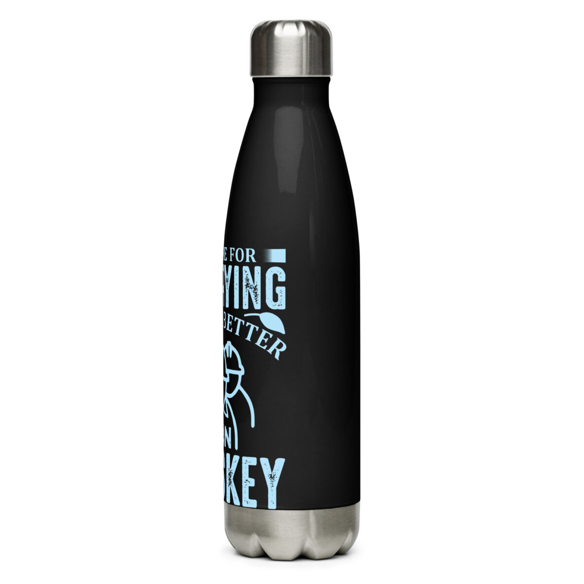 stainless steel water bottle black 17oz left 64ac3a4cae0a0