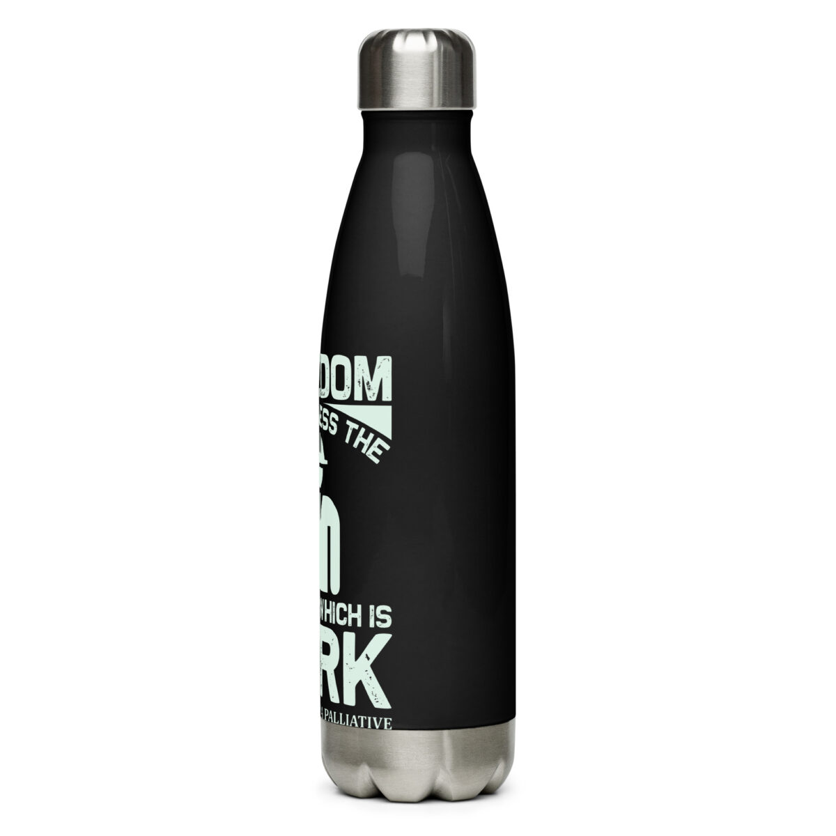 stainless steel water bottle black 17oz left 64ac3ba34ab8d