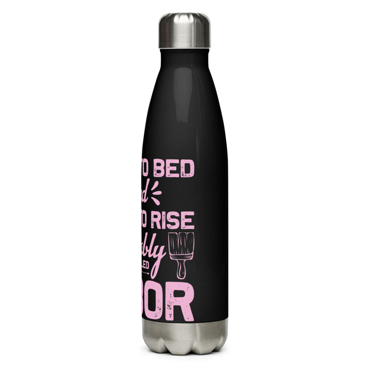 stainless steel water bottle black 17oz left 64ac3c93a7209