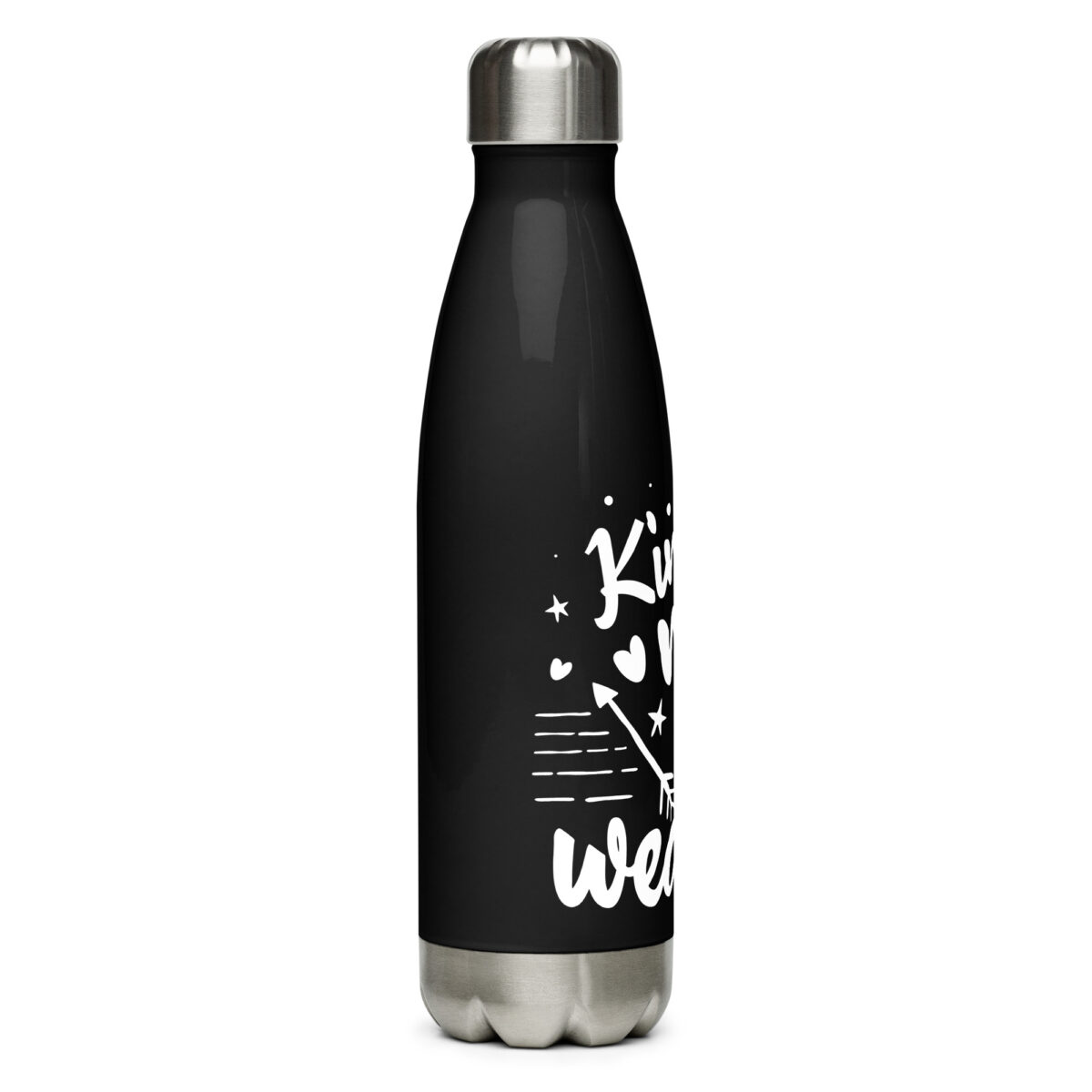 stainless steel water bottle black 17oz right 64a2a7044939c
