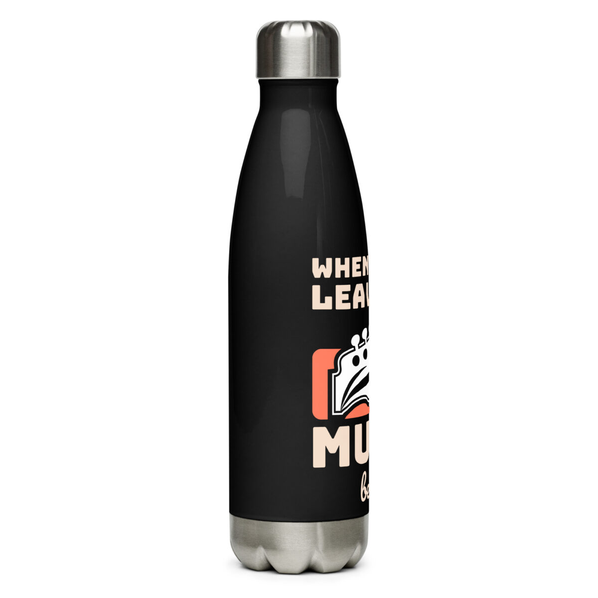 stainless steel water bottle black 17oz right 64a2adb56af21