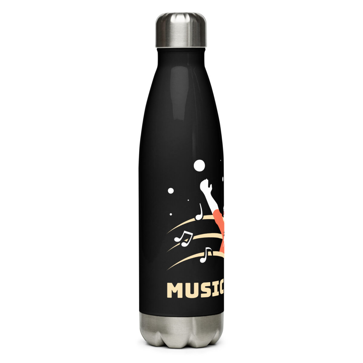 stainless steel water bottle black 17oz right 64a2b41e1e46f