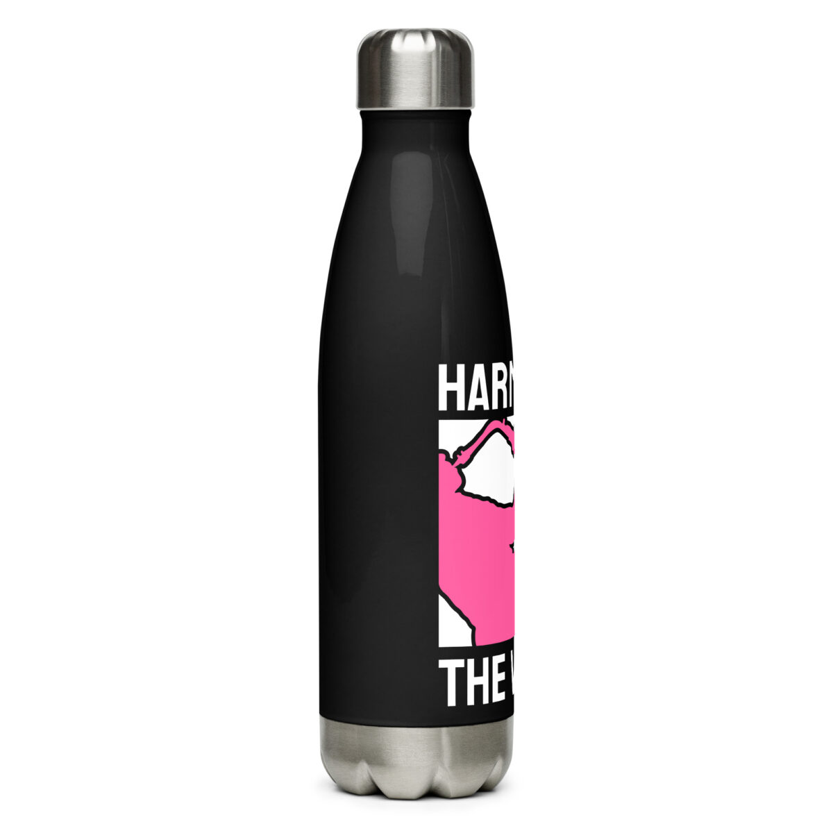 stainless steel water bottle black 17oz right 64a2b6f16324e