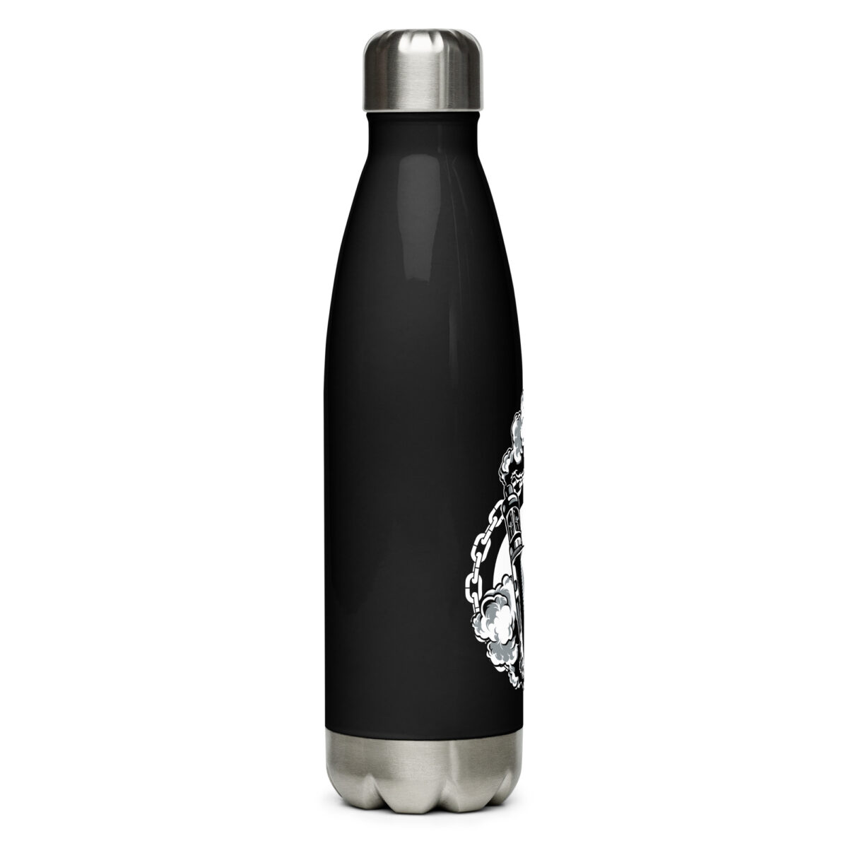 stainless steel water bottle black 17oz right 64a2bc89b7deb