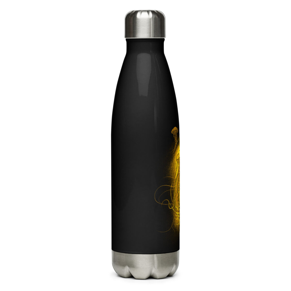 stainless steel water bottle black 17oz right 64a2eeceb56c2