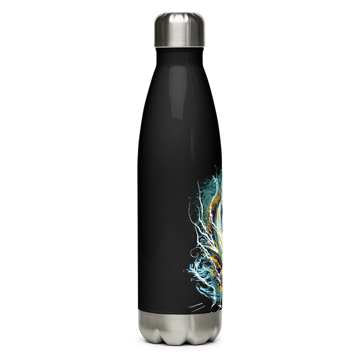 stainless steel water bottle black 17oz right 64a2f55a99df3