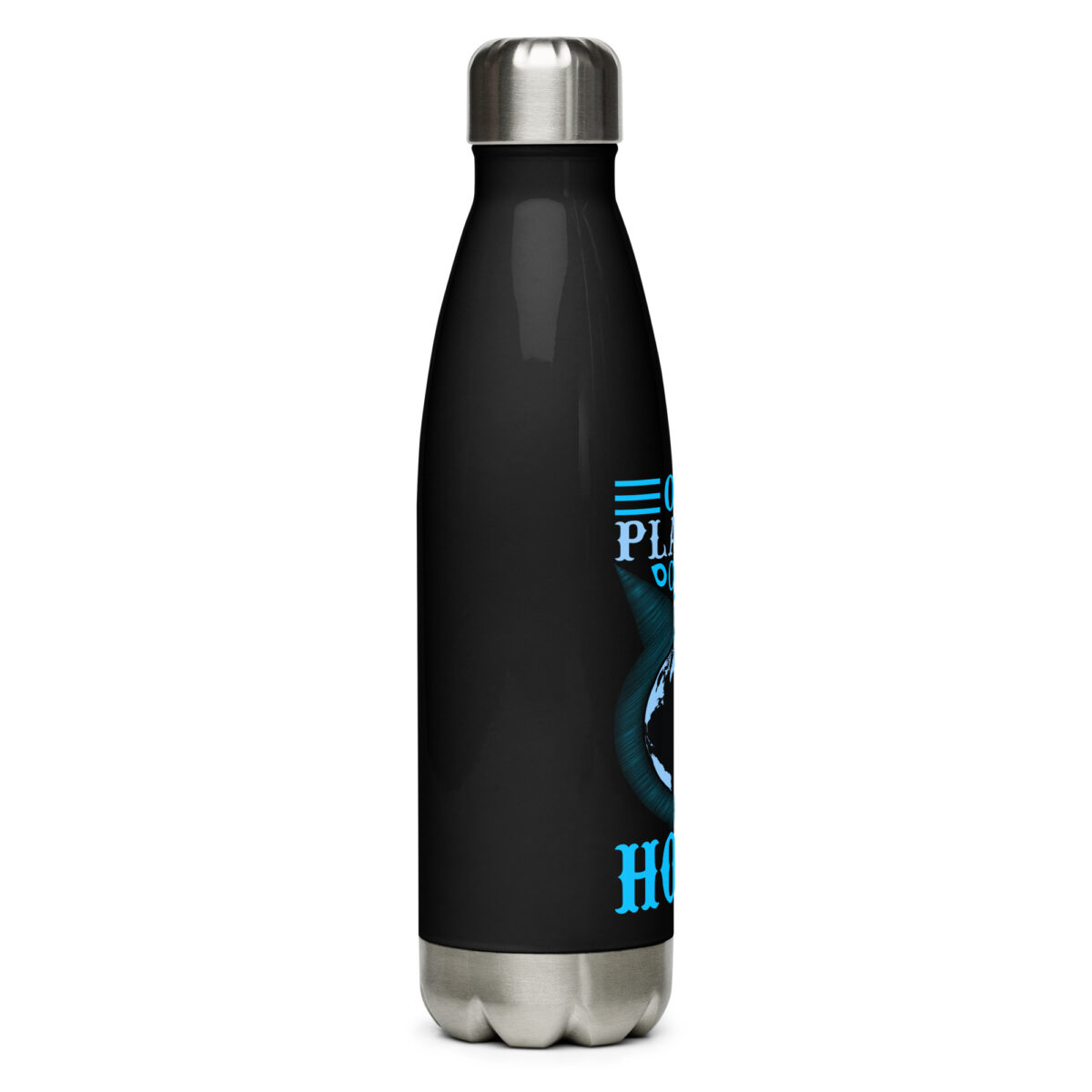 stainless steel water bottle black 17oz right 64a4013c1c1c9