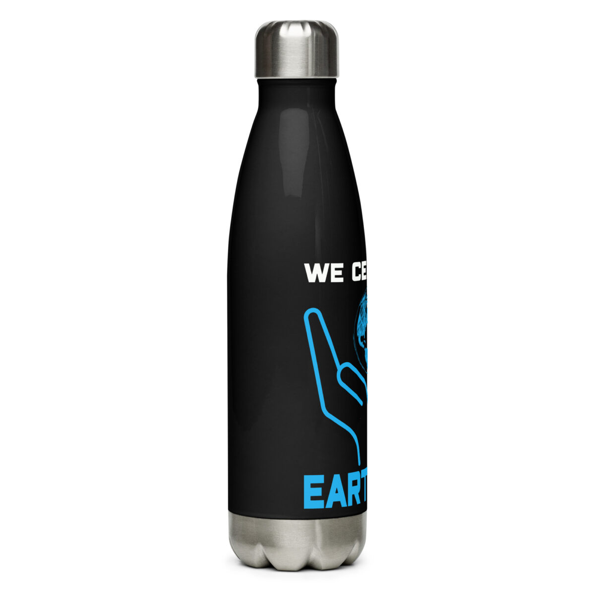 stainless steel water bottle black 17oz right 64a405afb0823