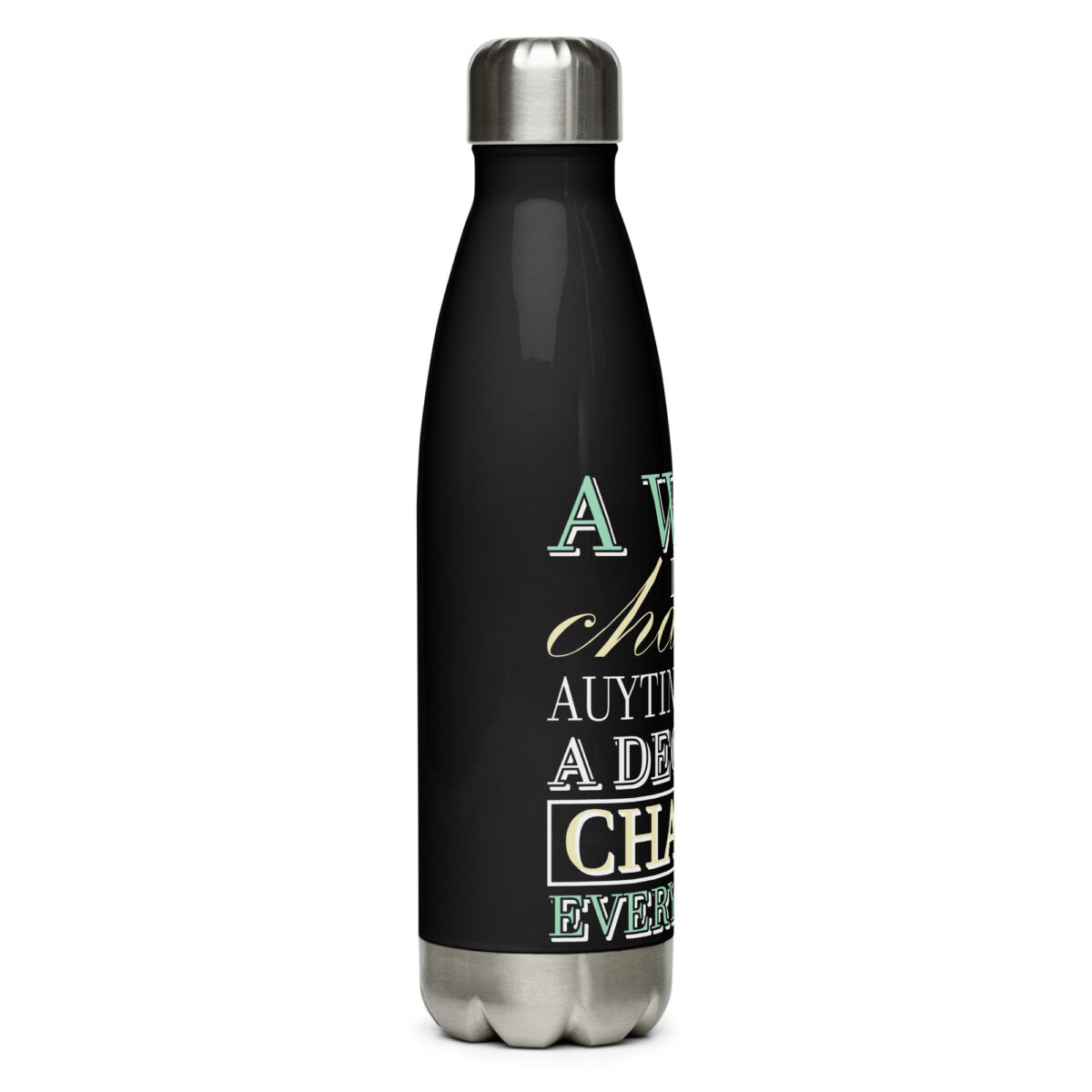 stainless steel water bottle black 17oz right 64a4093ed7c25