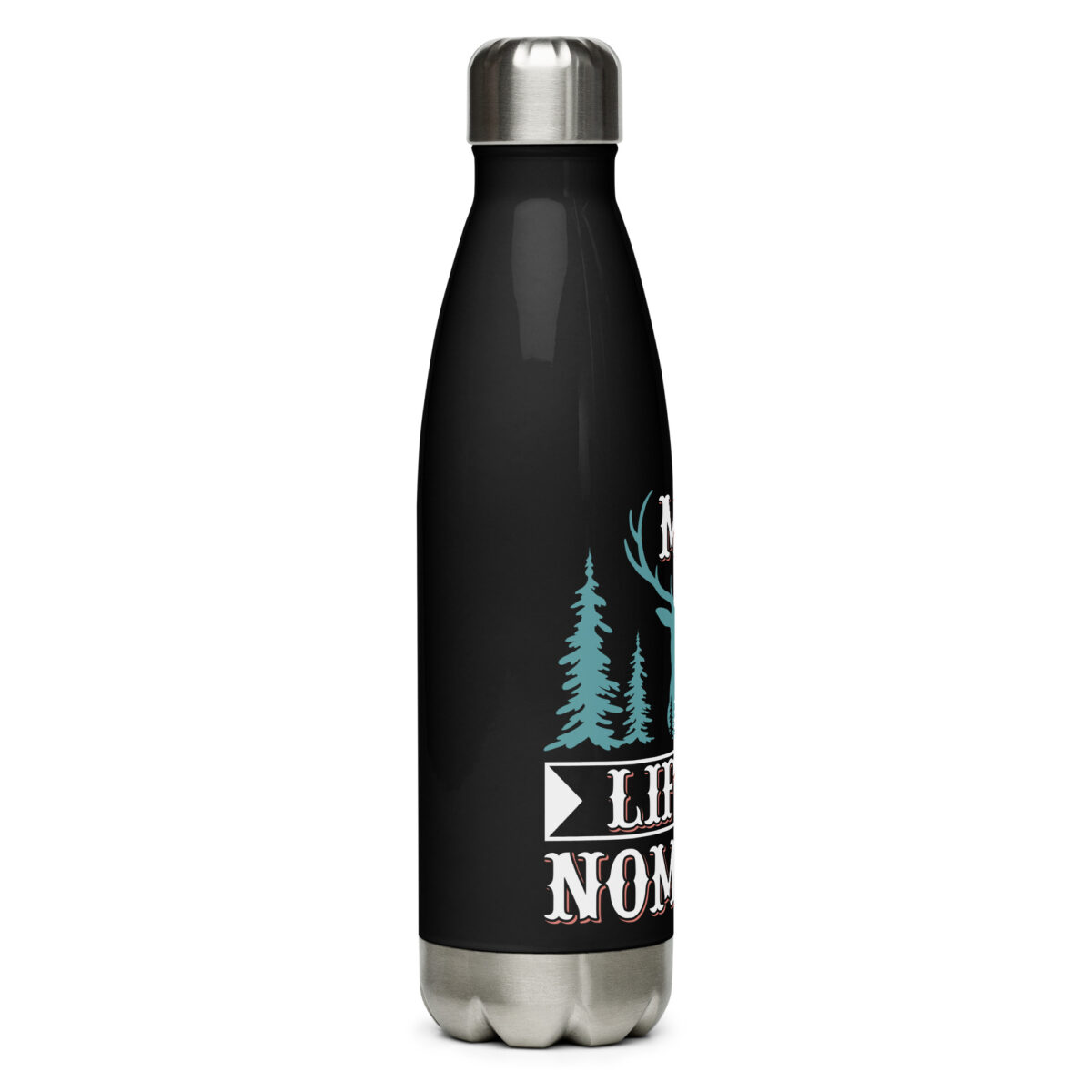 stainless steel water bottle black 17oz right 64a40da97b855