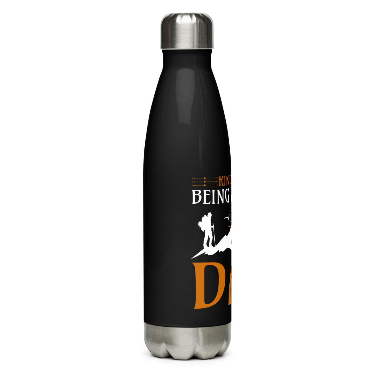 stainless steel water bottle black 17oz right 64a4464b9dccf