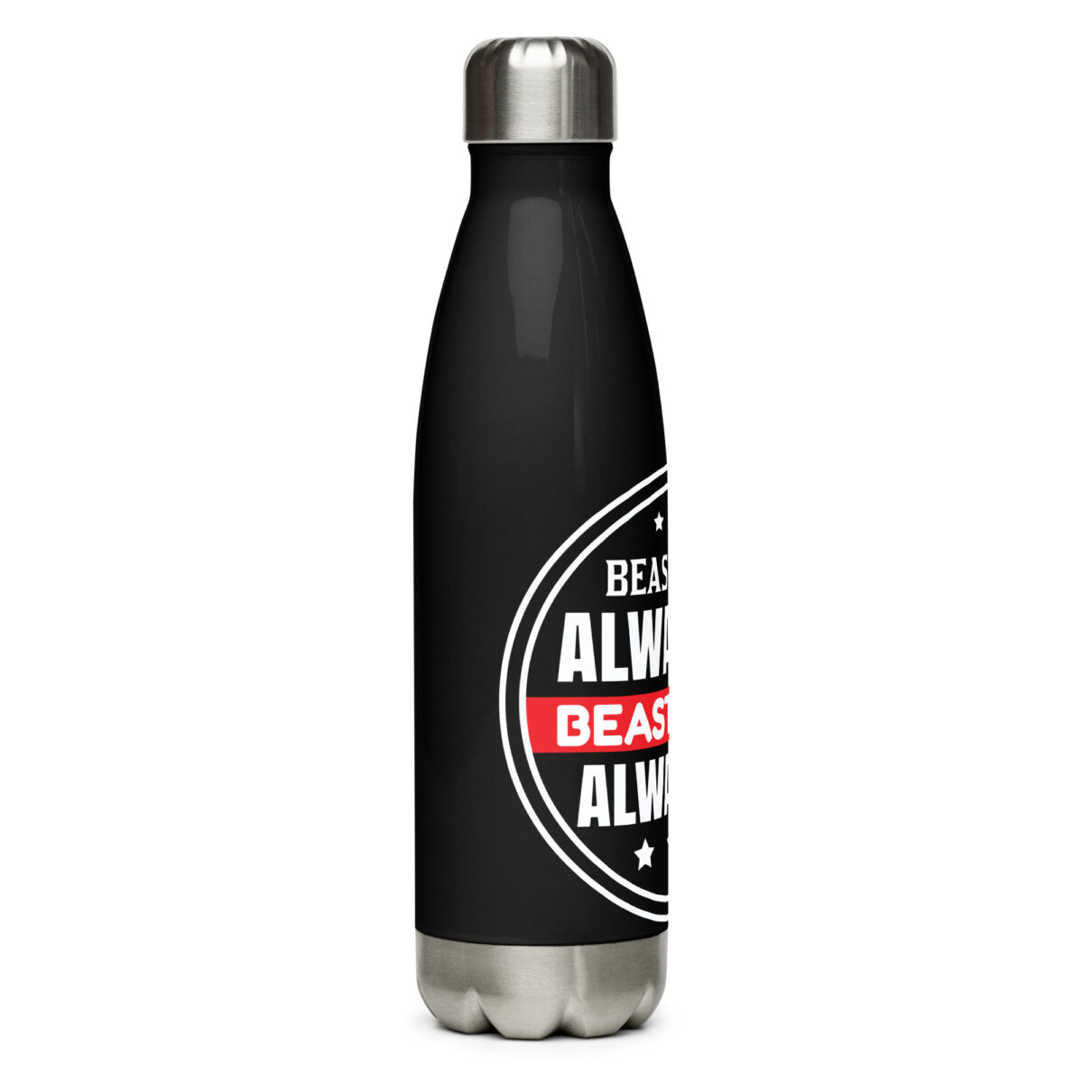 stainless steel water bottle black 17oz right 64a569ae5c024