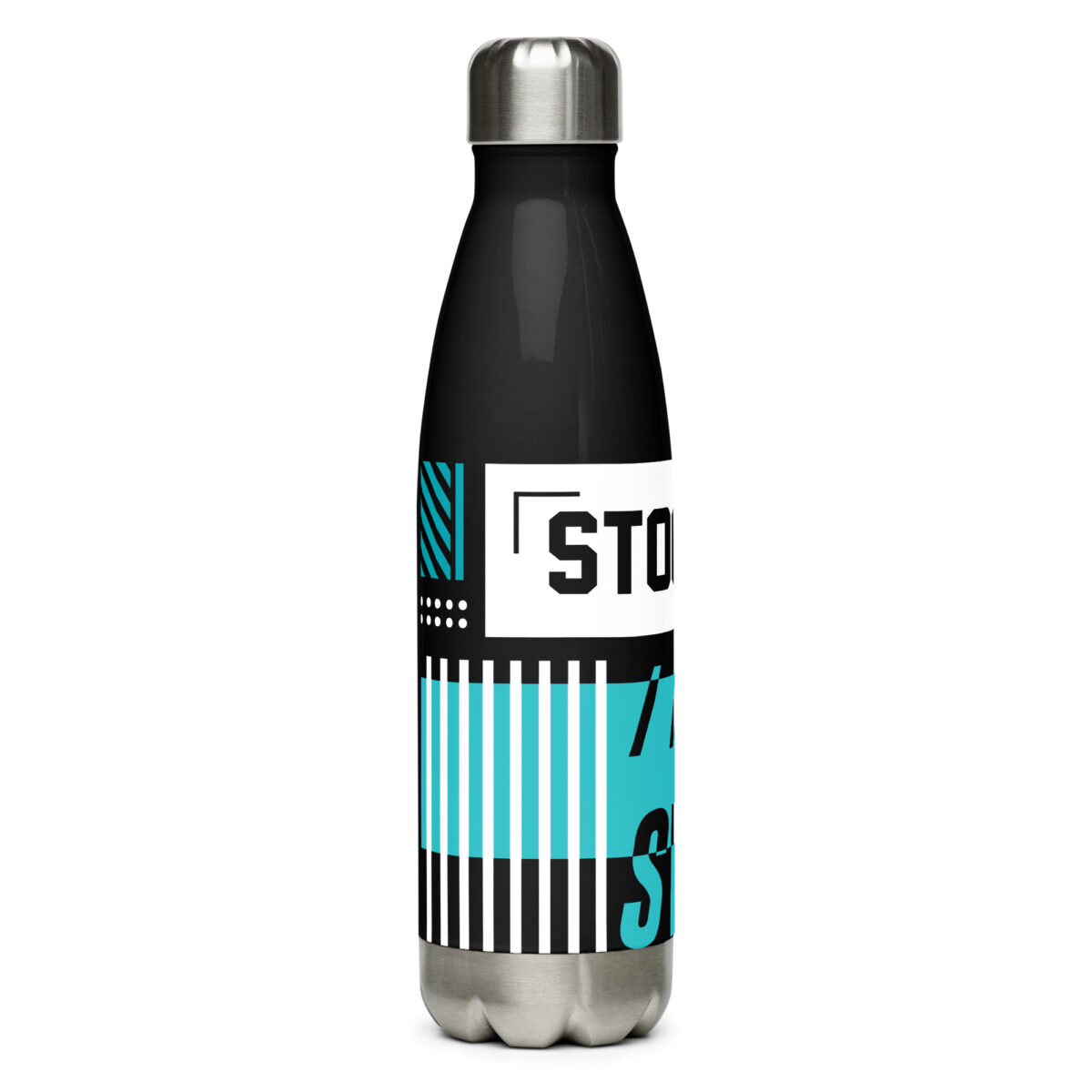 stainless steel water bottle black 17oz right 64a5959f3b5d9