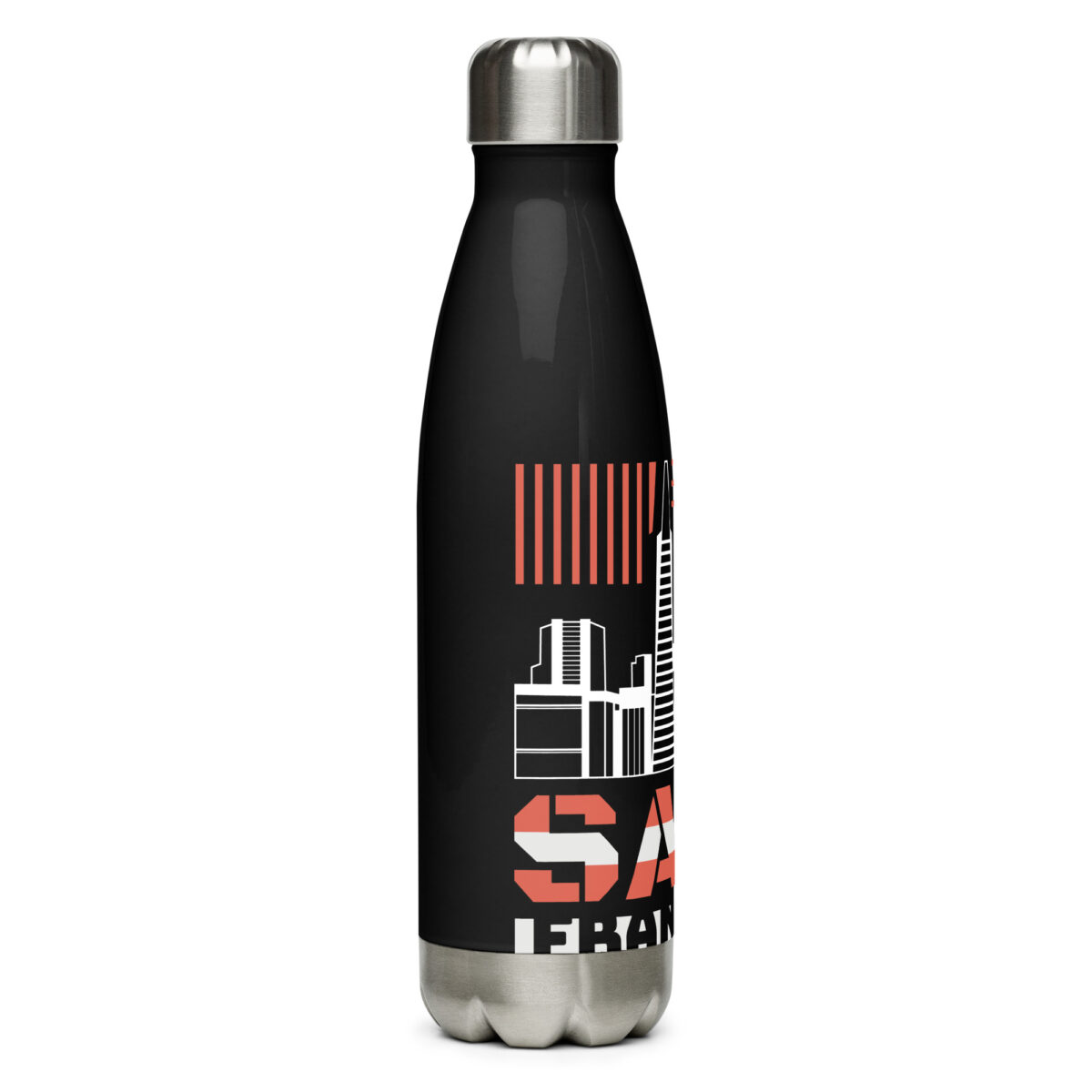 stainless steel water bottle black 17oz right 64a598012af30