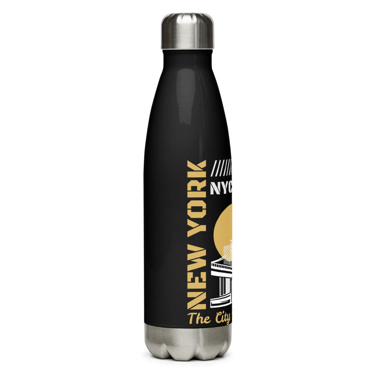 stainless steel water bottle black 17oz right 64a6942bcefae