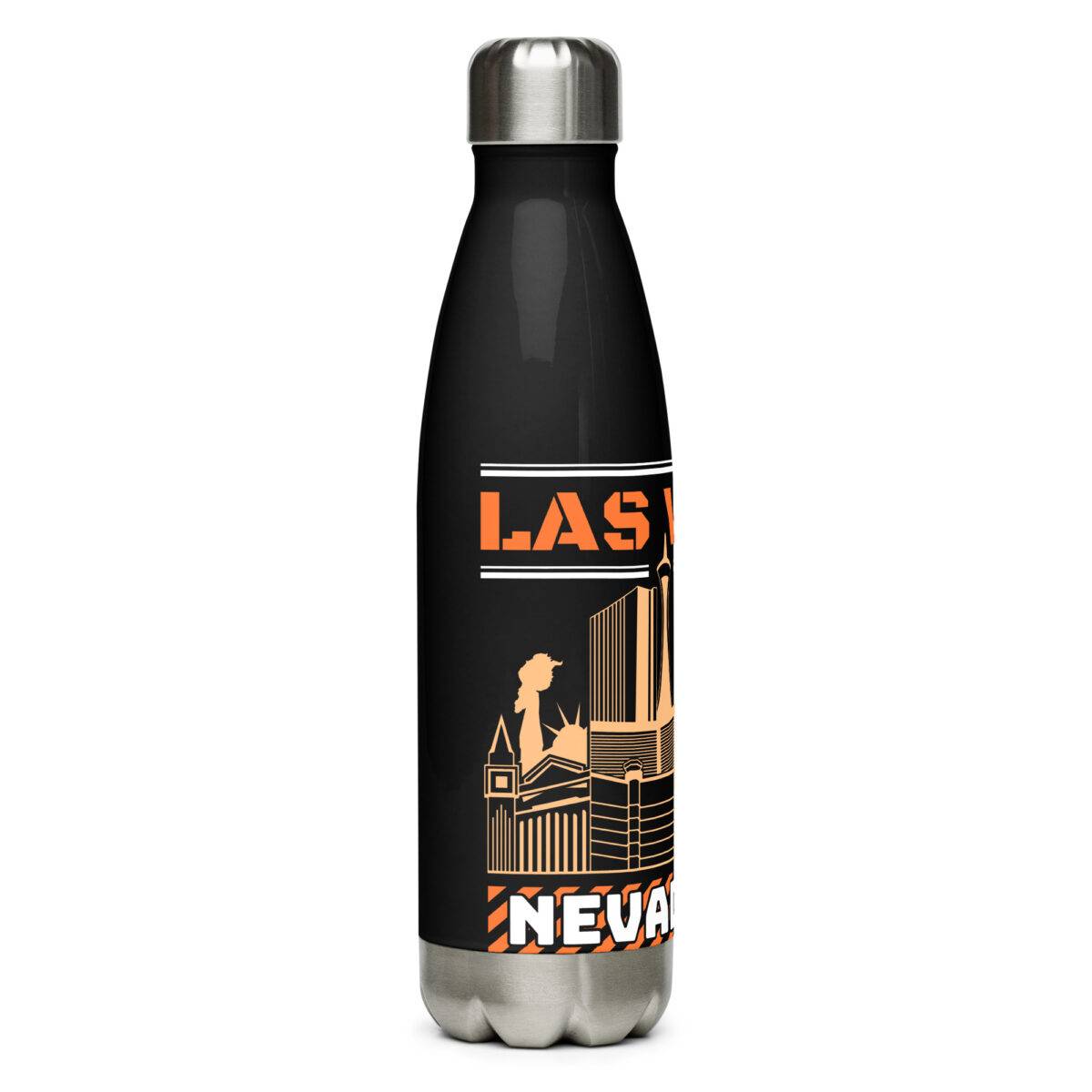 stainless steel water bottle black 17oz right 64a69e790b3ab